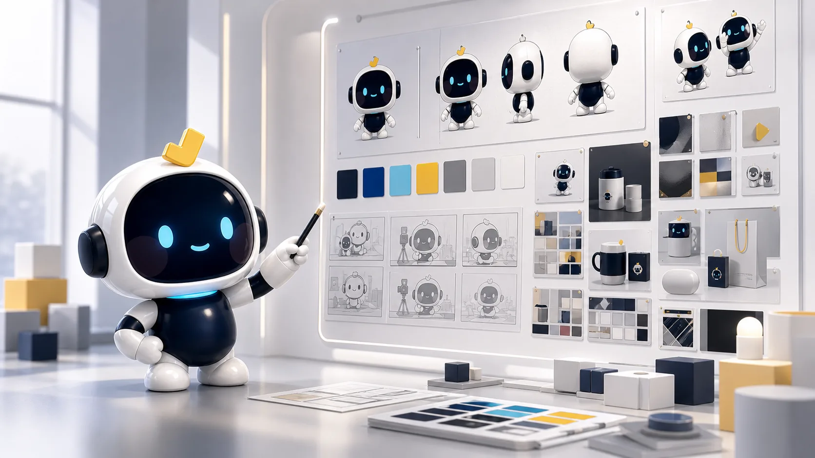 IPMotion 角色資產工作室管理角色、商品與參考圖